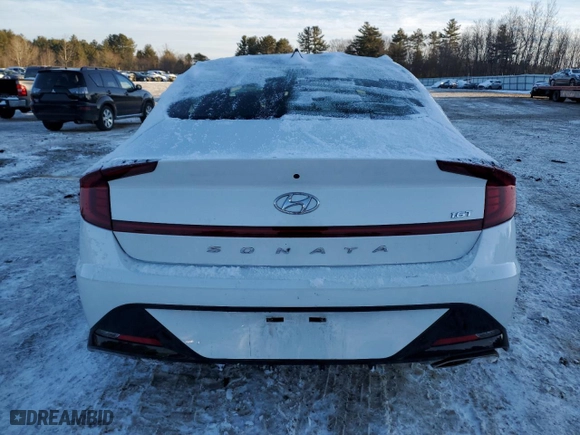 2022 Hyundai Sonata SEL Plus with VIN 5NPEJ4J28NH136624, listed as a Copart auction lot 89252425 with 66,808 mi miles and Salvage Title. Bid and sale history available at carsss.com. Image 6.