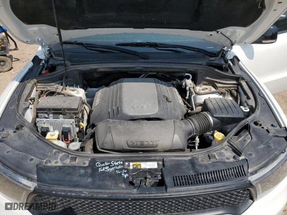 2018 Dodge Durango R/T with VIN 1C4SDJCT6JC372015, listed as a Copart auction lot 64303194 with 98,550 mi miles and Salvage Title. Bid and sale history available at carsss.com. Image 12.