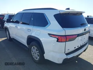 2023 Toyota Sequoia SR5 with VIN 7SVAAABA1PX004224, listed as a IAAI auction lot 41653564 with 55,132 mi miles. Bid and sale history available at carsss.com. Image 3.
