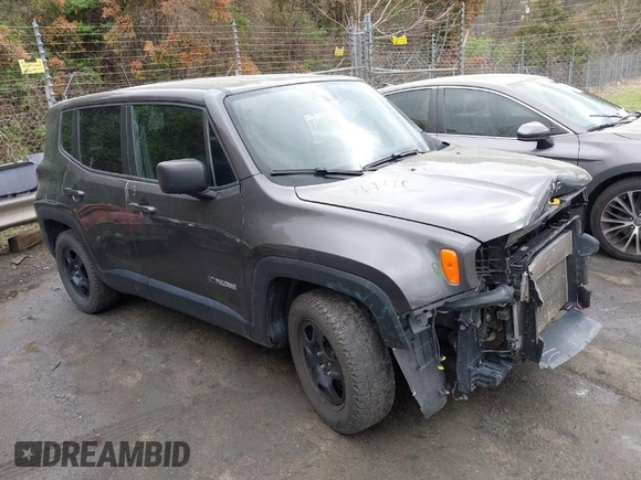 2018 Jeep Renegade Sport with VIN ZACCJAABXJPG96541, listed as a IAAI auction lot 41921701 with 112,941 mi miles and . Bid and sale history available at DreamBid. Image 1.