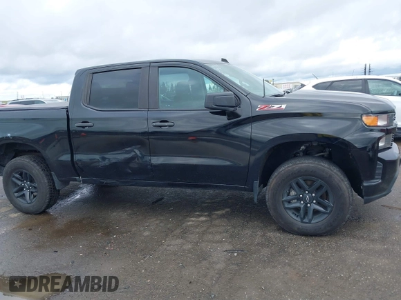 2021 Chevrolet Silverado 1500 Custom Trail Boss with VIN 3GCPYCEF4MG147073, listed as a IAAI auction lot 41786919 with 89,749 mi miles and . Bid and sale history available at DreamBid. Image 13.