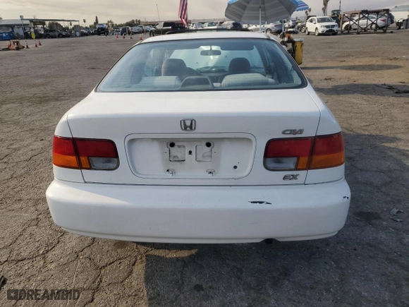 1998 Honda Civic EX with VIN 1HGEJ8145WL027660, listed as a Copart auction lot 41924045 with 190,169 mi miles and Salvage Title. Bid and sale history available at carsss.com. Image 6.