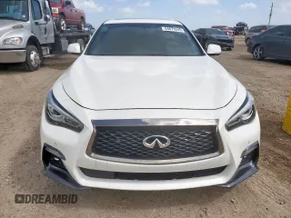 2021 Infiniti Q50 Signature Edition z VIN JN1EV7CP6MM706805, wystawiony jako Copart lot #64873545 z przebiegiem 19 038 mil mil oraz Czysty tytuł • Clean title. Historia ofert i sprzedaży dostępna na DreamBid. Obrazek 5.