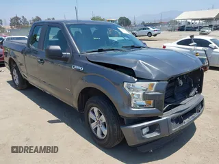 2016 Ford F-150 XL with VIN 1FTEX1CPXGKD44479, listed as a IAAI auction lot 42649341 with 137,626 mi miles and . Bid and sale history available at DreamBid. Image 1.
