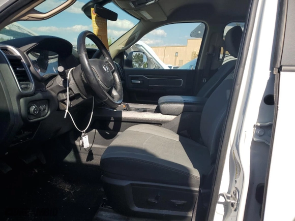2020 Ram 2500 Big Horn with VIN 3C6UR5DL4LG123722, listed as a Copart auction lot 51276785 with 0 mi miles and Salvage Title. Bid and sale history available at carsss.com. Image 7.