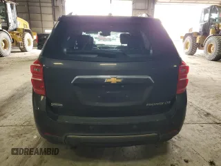 2016 Chevrolet Equinox LTZ with VIN 2GNALDEK0G6171997, listed as a Copart auction lot 54178995 with 130,604 mi miles and Clean Title. Bid and sale history available at carsss.com. Image 6.