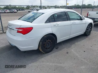 2014 Chrysler 200 LX with VIN 1C3CCBAB4EN141555, listed as a IAAI auction lot 41903899 with 242,673 mi miles. Bid and sale history available at carsss.com. Image 4.