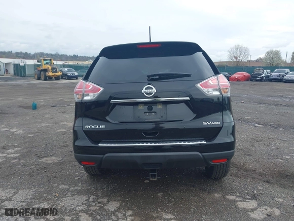 2015 Nissan Rogue SV with VIN KNMAT2MV2FP586911, listed as a IAAI auction lot 41958327 with 124,822 mi miles. Bid and sale history available at carsss.com. Image 15.