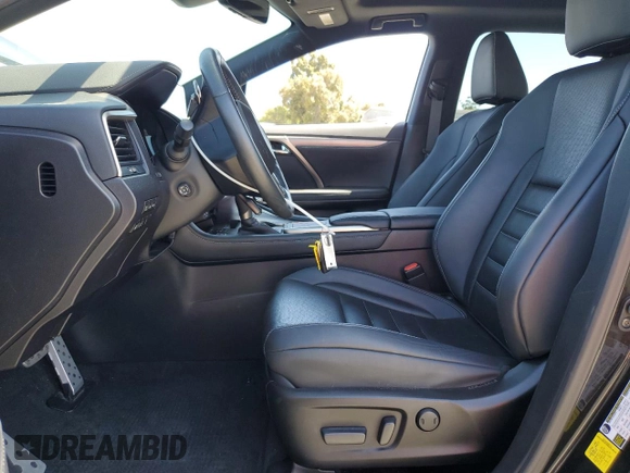 2022 Lexus RX 350 F Sport with VIN 2T2YZMDA4NC368791, listed as a Copart auction lot 60326015 with 29,217 mi miles and Salvage title. Bid and sale history available at DreamBid. Image 7.