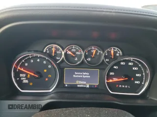 2020 Chevrolet Silverado 1500 LTZ with VIN 1GCUYGEL3LZ259149, listed as a Copart auction lot 86646244 with 84,499 mi miles and Salvage Title. Bid and sale history available at DreamBid. Image 9.