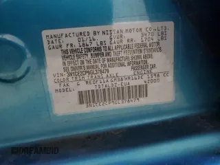 2016 Nissan Note SV с VIN 3N1CE2CP9GL378479, выставлен на аукционе Copart как лот 58716975 с пробегом 66 400 миль миль и Списание • Salvage title. История ставок и продаж доступна на DreamBid. Изображение 12.