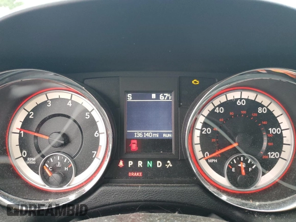 2015 Dodge Grand Caravan R/T with VIN 2C4RDGEG8FR607627, listed as a Copart auction lot 55865685 with 136,140 mi miles and Clean Title. Bid and sale history available at DreamBid. Image 9.
