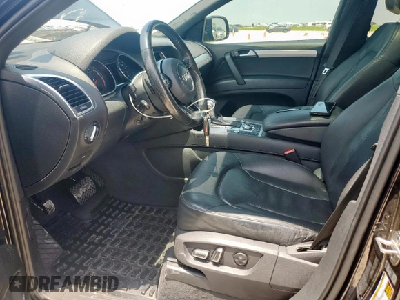 2015 Audi Q7 S line Prestige with VIN WA1DGAFE1FD032439, listed as a Copart auction lot 59705535 with 78,438 mi miles and Salvage title. Bid and sale history available at DreamBid. Image 7.