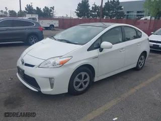 2013 Toyota Prius One with VIN JTDKN3DU0D1675341, listed as a IAAI auction lot 41906996 with 102,492 mi miles. Bid and sale history available at carsss.com. Image 20.