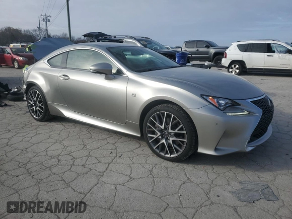 2017 Lexus RC with VIN JTHSM5BC2H5003190, listed as a Copart auction lot 82214864 with 62,710 mi miles and Salvage Title. Bid and sale history available at carsss.com. Image 4.