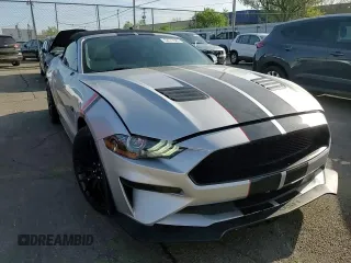 2018 Ford Mustang GT Premium with VIN 1FATP8FF0J5111712, listed as a Copart auction lot 53777685 with 100,913 mi miles and Salvage title. Bid and sale history available at DreamBid. Image 13.