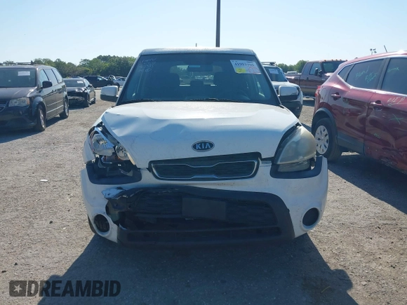 2012 Kia Soul + with VIN KNDJT2A69C7388447, listed as a IAAI auction lot 41993395 with 166,029 mi miles and . Bid and sale history available at DreamBid. Image 12.