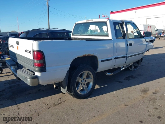 1999 Dodge Ram 1500 with VIN 3B7HF13Z5XM594156, listed as a IAAI auction lot 41868196 with 0 mi miles. Bid and sale history available at carsss.com. Image 4.