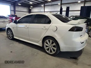 2015 Mitsubishi Lancer GT with VIN JA32U8FW9FU018875, listed as a Copart auction lot 41967595 with 142,605 mi miles and Salvage Title. Bid and sale history available at carsss.com. Image 2.