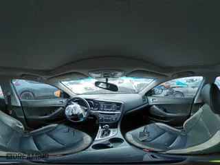 2012 Kia Optima SX with VIN 5XXGR4A68CG051652, listed as a Copart auction lot 47592195 with 259,672 mi miles and Salvage Title. Bid and sale history available at carsss.com. Image 13.
