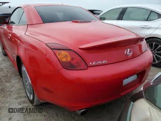 2002 Lexus SC with VIN JTHFN48Y420023585, listed as a Copart auction lot 75037044 with Not Provided miles and Salvage Title. Bid and sale history available at carsss.com. Image 6.