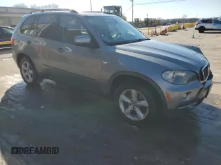 2007 BMW X5 3.0si with VIN 5UXFE43507L039348, listed as a Copart auction lot 47312165 with 176,687 mi miles and Salvage Title. Bid and sale history available at carsss.com. Image 4.