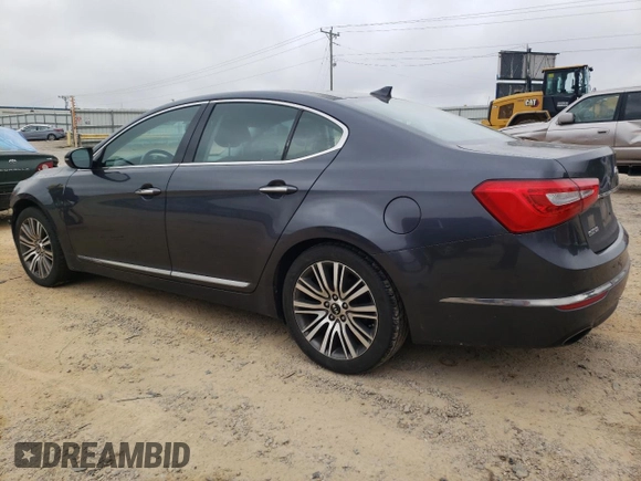 2015 Kia Cadenza Premium with VIN KNALN4D75F5181683, listed as a Copart auction lot 72346994 with 184,455 mi miles and Salvage Title. Bid and sale history available at carsss.com. Image 2.