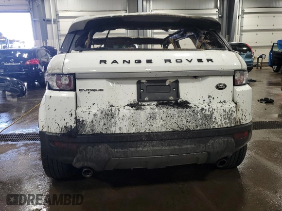 2013 Land Rover Range Rover Evoque Pure Premium with VIN SALVR2BG8DH781027, listed as a Copart auction lot 47048745 with 0 mi miles and Non Repairable. Bid and sale history available at carsss.com. Image 6.