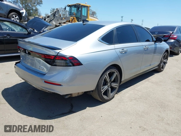 2024 Honda Accord Sport with VIN 1HGCY2F52RA058818, listed as a IAAI auction lot 42225266 with 20,737 mi miles and . Bid and sale history available at DreamBid. Image 4.