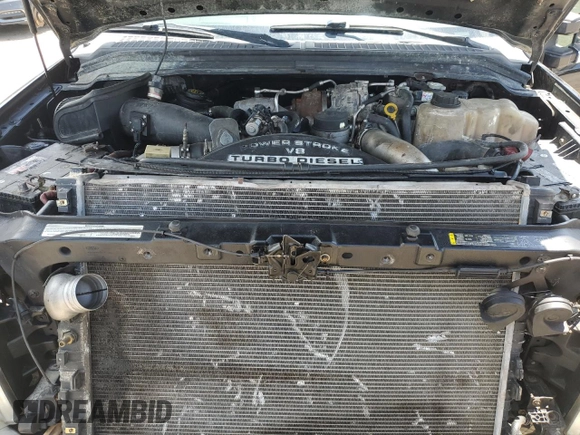 2008 Ford F-350 XL with VIN 1FTWW33R18EB40058, listed as a Copart auction lot 64474855 with 215,262 mi miles and Salvage title. Bid and sale history available at DreamBid. Image 11.