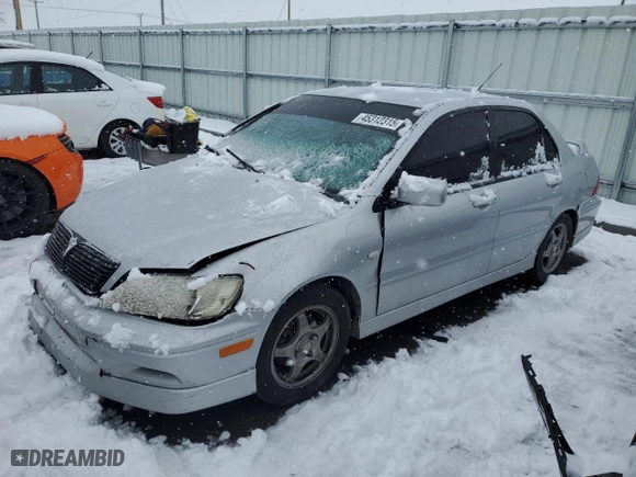 2003 Mitsubishi Lancer OZ-Rally with VIN JA3AJ86EX3U118264, listed as a Copart auction lot 45312315 with 260,841 mi miles and Salvage Title. Bid and sale history available at carsss.com. Image 1.