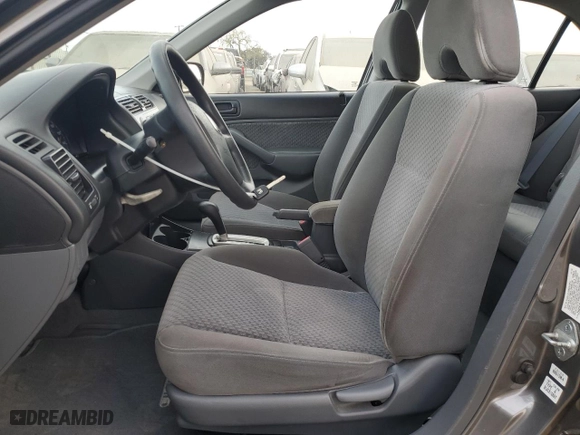 2005 Honda Civic Sdn VP with VIN 2HGES16305H583102, listed as a Copart auction lot 47491885 with 93,711 mi miles and Salvage Title. Bid and sale history available at carsss.com. Image 7.