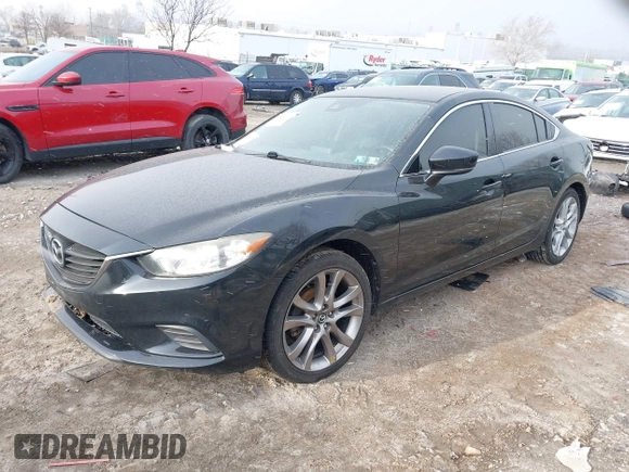2017 Mazda Mazda6 Touring with VIN JM1GL1V5XH1117820, listed as a IAAI auction lot 41617395 with 117,081 mi miles. Bid and sale history available at carsss.com. Image 17.