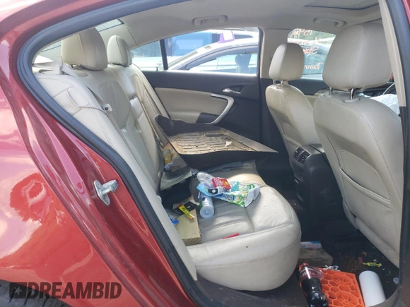 2014 Buick Regal Premium I with VIN 2G4GP5EX6E9305864, listed as a Copart auction lot 74275554 with Not Provided miles and Salvage Title. Bid and sale history available at DreamBid. Image 10.