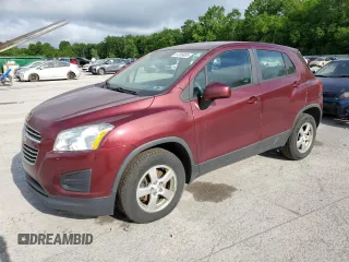 2016 Chevrolet Trax LS z VIN 3GNCJNSB6GL155954, wystawiony jako Copart lot #57289095 z przebiegiem 150 790 mil mil oraz Czysty tytuł • Clean title. Historia ofert i sprzedaży dostępna na DreamBid. Obrazek 1.