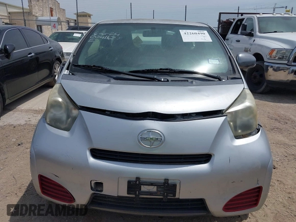 2012 Scion iQ with VIN JTNJJXB09CJ018370, listed as a IAAI auction lot 42260490 with 160,500 mi miles and . Bid and sale history available at DreamBid. Image 6.