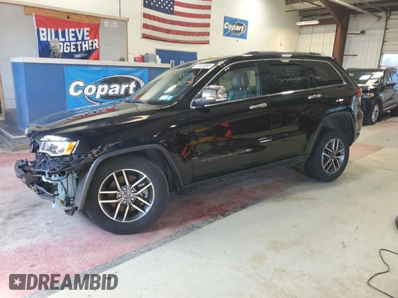 2022 Jeep Grand Cherokee Limited z VIN 1C4RJFBG1NC165949, wystawiony jako Copart lot #51510385 z przebiegiem 25 727 mil mil oraz Szkoda całkowita • Salvage title. Historia ofert i sprzedaży dostępna na DreamBid. Obrazek 1.