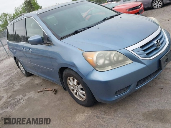 2009 Honda Odyssey EX-L with VIN 5FNRL38709B016019, listed as a IAAI auction lot 42087099 with 227,141 mi miles. Bid and sale history available at carsss.com. Image 1.