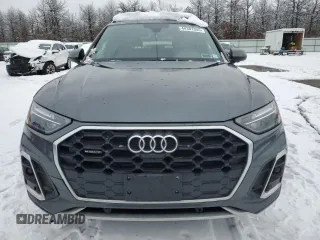 2022 Audi Q5 S line Premium Plus with VIN WA1EAAFY1N2090352, listed as a Copart auction lot 44381355 with 0 mi miles and Salvage Title. Bid and sale history available at carsss.com. Image 5.