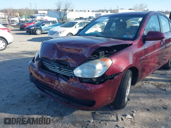 2008 Hyundai Accent GLS with VIN KMHCN46C08U277111, listed as a IAAI auction lot 41982677 with 125,570 mi miles. Bid and sale history available at carsss.com. Image 6.