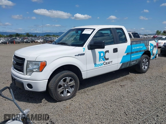 2013 Ford F-150 XL with VIN 1FTFX1CF2DFC95682, listed as a IAAI auction lot 42420917 with 149,518 mi miles and . Bid and sale history available at DreamBid. Image 2.