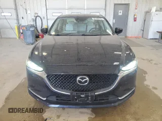 2018 Mazda 6 Grand Touring Reserve with VIN JM1GL1WY0J1307012, listed as a Copart auction lot 52105315 with 104,473 mi miles and Salvage Title. Bid and sale history available at DreamBid. Image 5.