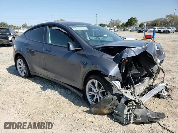 2023 Tesla Model Y Long Range with VIN 7SAYGDEE2PA164405, listed as a Copart auction lot 50085905 with 42,156 mi miles and Salvage Title. Bid and sale history available at DreamBid. Image 12.