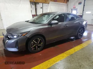 2024 Nissan Sentra SV with VIN 3N1AB8CV7RY341308, listed as a Copart auction lot 65782115 with 22,379 mi miles and Salvage title. Bid and sale history available at DreamBid. Image 1.