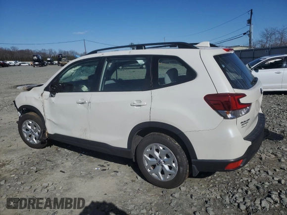 2019 Subaru Forester with VIN JF2SKACC2KH489361, listed as a Copart auction lot 48135355 with 75,636 mi miles and Salvage Title. Bid and sale history available at carsss.com. Image 2.