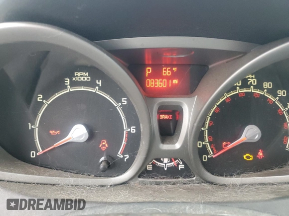 2011 Ford Fiesta SES with VIN 3FADP4FJ5BM167108, listed as a Copart auction lot 48871835 with 83,601 mi miles and Clean Title. Bid and sale history available at DreamBid. Image 9.
