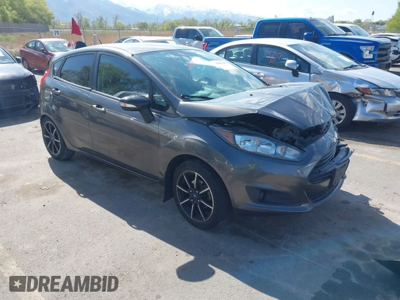 2016 Ford Fiesta SE with VIN 3FADP4EJ6GM191085, listed as a IAAI auction lot 42081402 with 129,106 mi miles and . Bid and sale history available at carsss.com. Image 1.