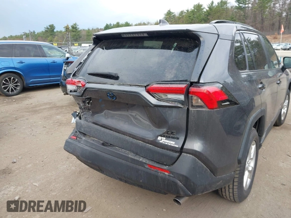 2021 Toyota RAV4 Hybrid LE with VIN 4T3LWRFV3MU041338, listed as a IAAI auction lot 42106979 with 48,765 mi miles. Bid and sale history available at carsss.com. Image 16.