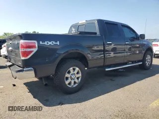 2013 Ford F-150 XL with VIN 1FTFW1EFXDFB40832, listed as a Copart auction lot 63705155 with 154,764 mi miles and Salvage title. Bid and sale history available at DreamBid. Image 3.