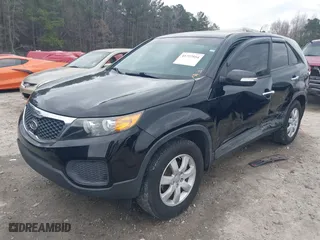 2012 Kia Sorento LX with VIN 5XYKT3A18CG237178, listed as a IAAI auction lot 41727554 with 283,783 mi miles. Bid and sale history available at carsss.com. Image 17.